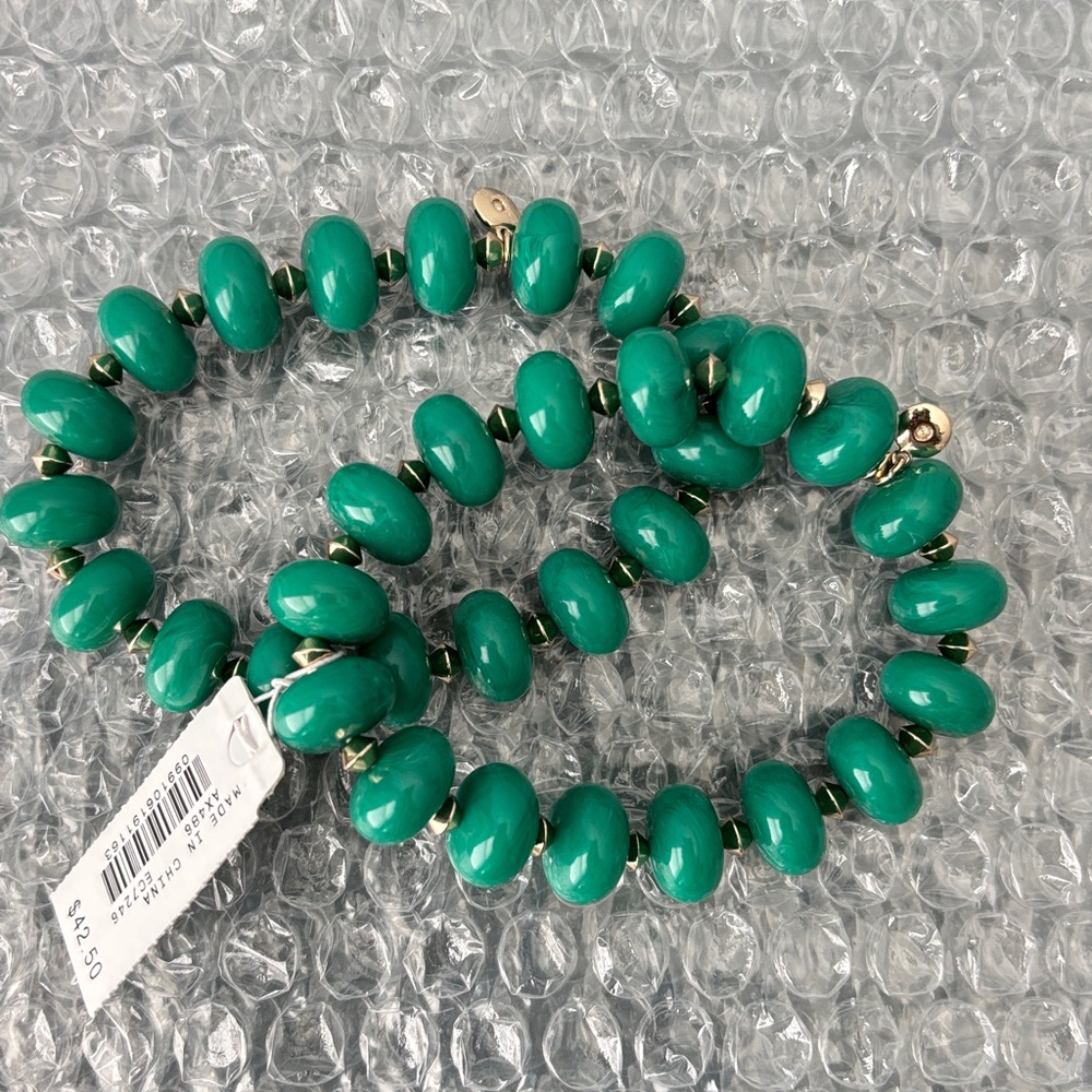 J. Crew Chunky Bead Stretch Bracelet Set - Picture 3 of 4